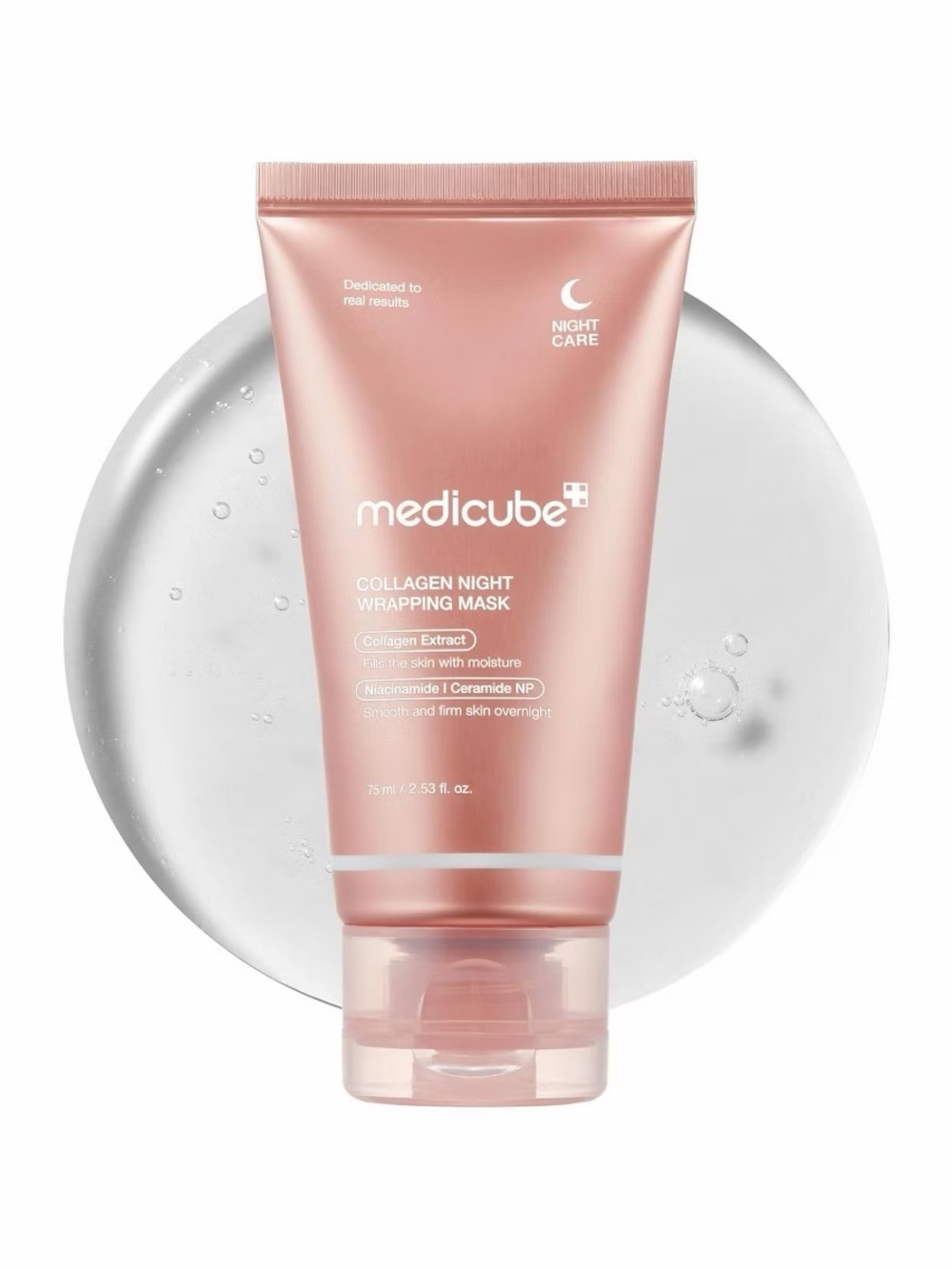 Medicube Collagen Night Wrapping Mask - Rose Pink